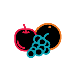 Fruit bowl for Flexible A&ccedil;ai Franchise