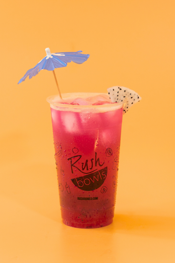 Rush Bowls The Mango Dragon Fruit Rush Reviver