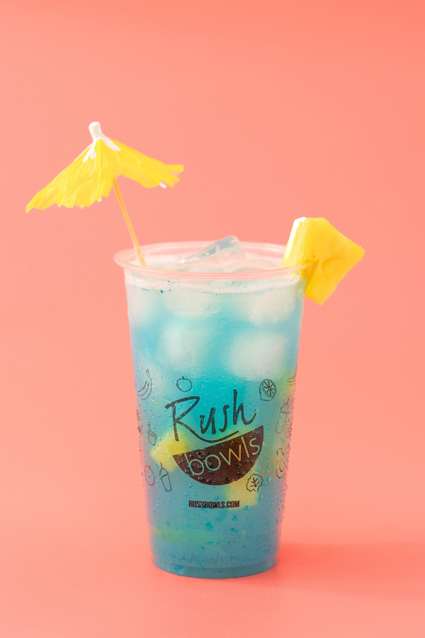 Rush Bowls The Pineapple Spirulina Rush Reviver